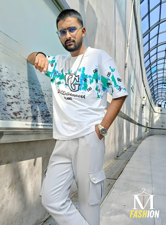 Drop Shoulder - White